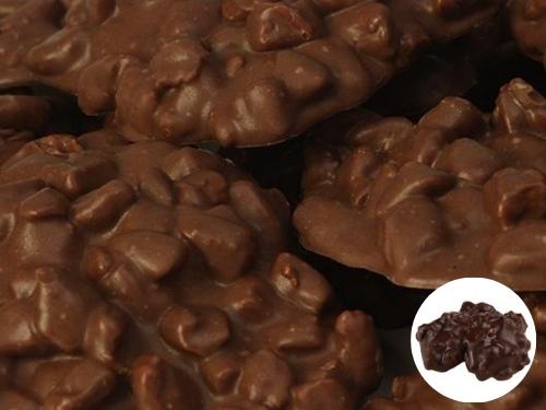 Zachary Dark Chocolate Caramel Pecan Clusters 1 lb.